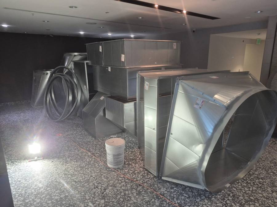 Rooftop sheet metal